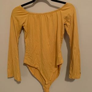 Off the shoulder body suit